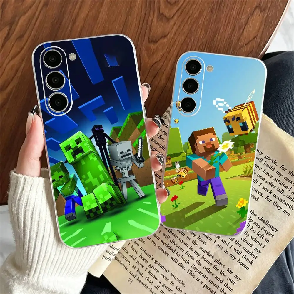 B-Minecraft Phone Case For SamsungA10,12,20,21S,30,31,40,50,51,52,70,71 Transparent Cover
B-Minecraft Phone Case For SamsungA10,12,20,21S,30,31,40,50,51,52,70,71 Transparent Cover