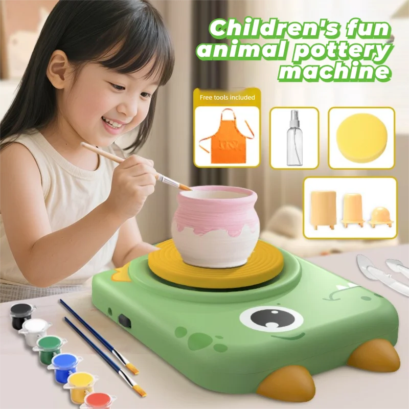 Electric Pottery Clay Machine DIY Handcraft Making Tool Soft Clay Material Educational Toy Cute Pet Electric Clay For Kids Gift
Electric Pottery Clay Machine DIY Handcraft Making Tool Soft Clay Material Educational Toy Cute Pet Electric Clay For Kids Gift