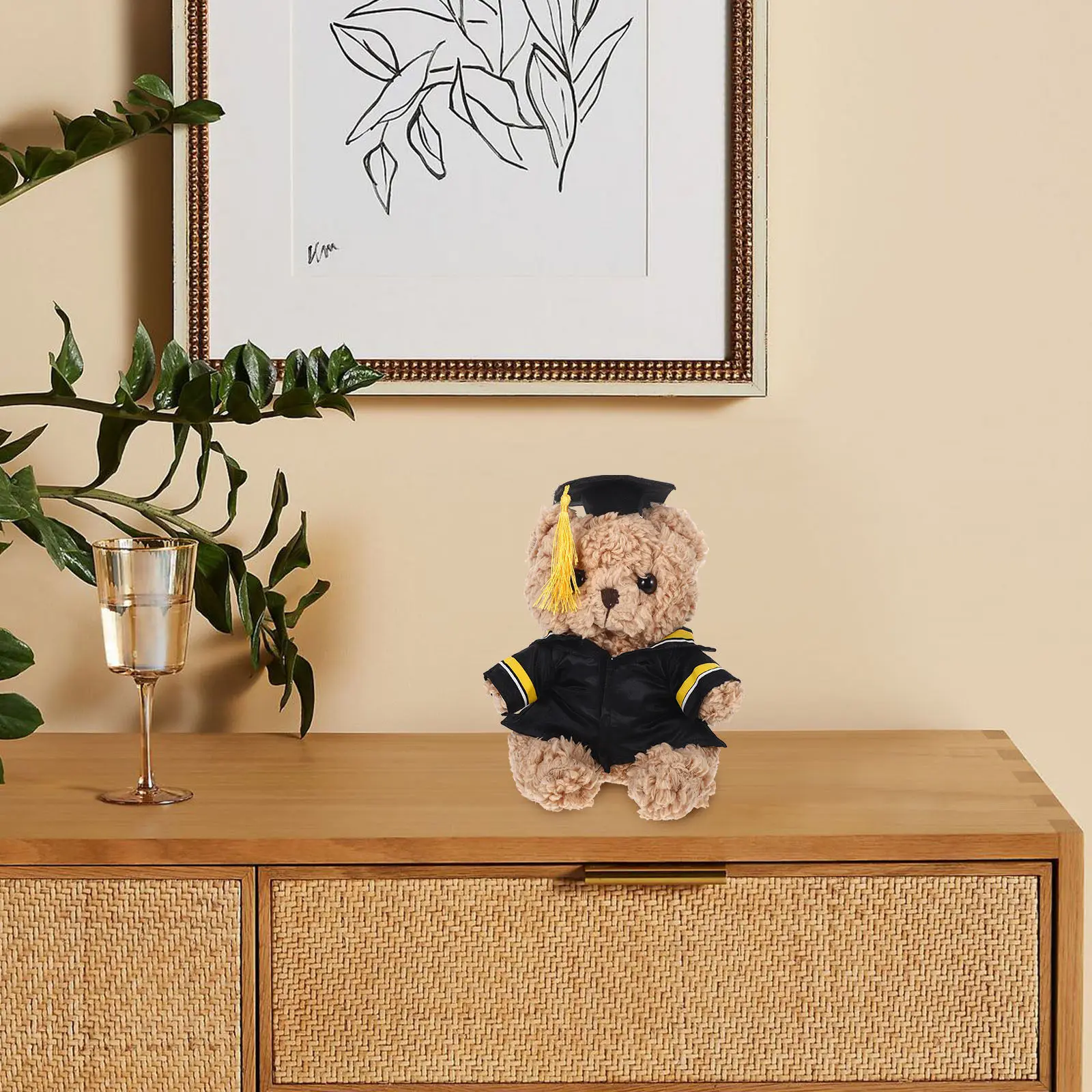 Graduation Bear Stuffed Animal Cute Cartoon Bear with Graduation Cap Celebratory Keepsake for Graduates Soft Comforting
Graduation Bear Stuffed Animal Cute Cartoon Bear with Graduation Cap Celebratory Keepsake for Graduates Soft Comforting