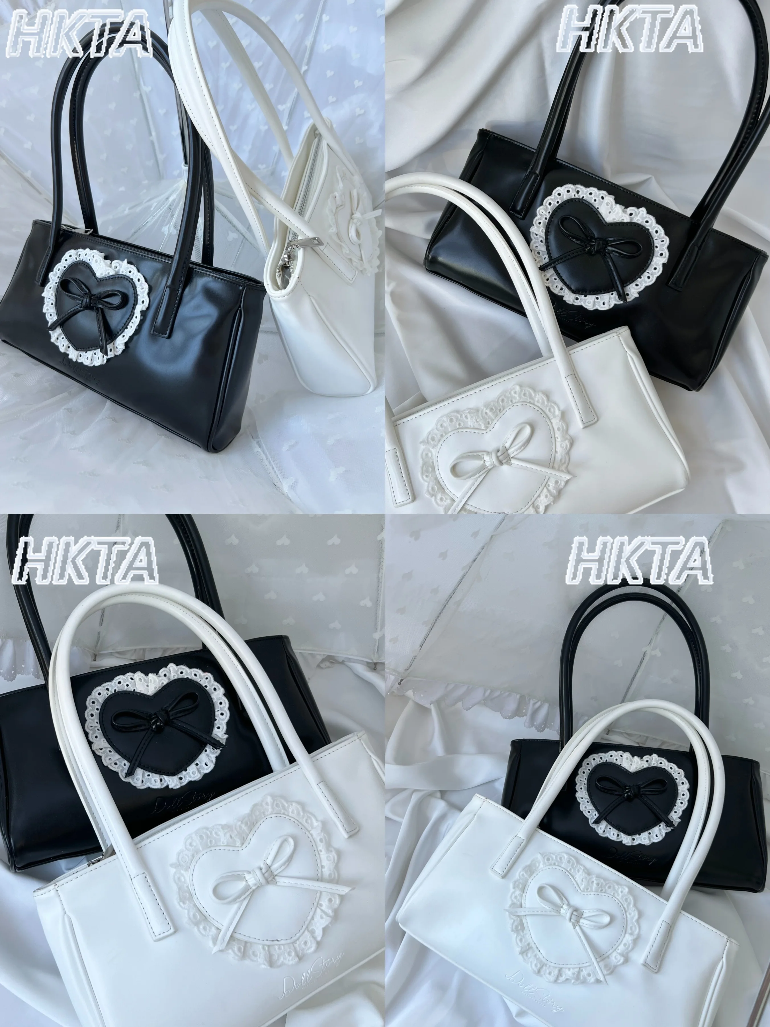 2025 Japanese Sweet Autumn Winter New Love Lace Splicing Bow PU Black Bag Female Retro Fashion Large Capacity Handbag Women
2025 Japanese Sweet Autumn Winter New Love Lace Splicing Bow PU Black Bag Female Retro Fashion Large Capacity Handbag Women