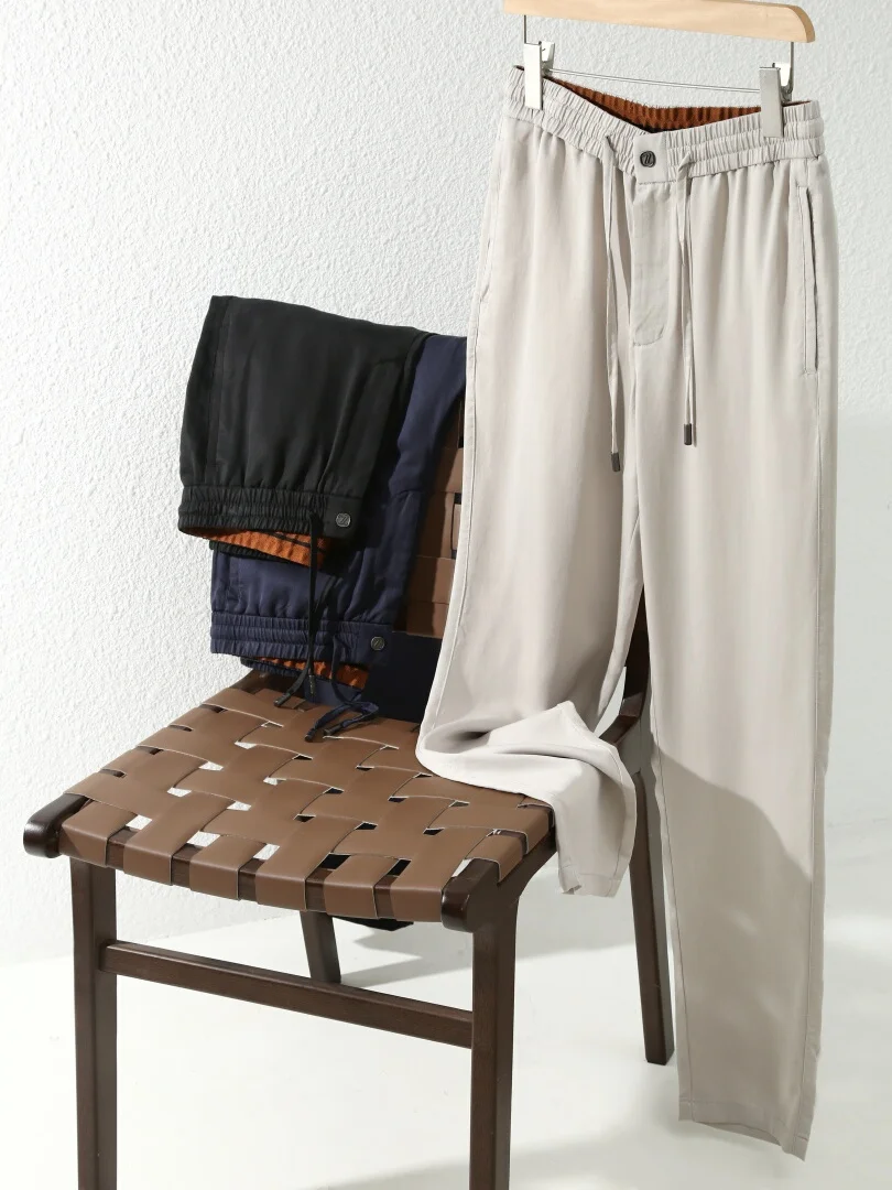 High-End Linen Lyocell Blend Men's Casual Pants Draping Soft Versatile Spring Summer Straight Leg Fashion Urban Style C...
High-End Linen Lyocell Blend Men's Casual Pants Draping Soft Versatile Spring Summer Straight Leg Fashion Urban Style C...