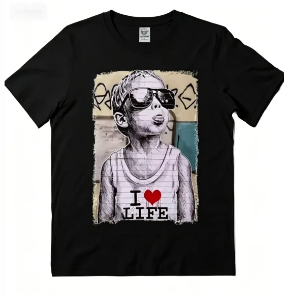 High Quality Summer Cotton Short-sleeved T-shirt, Stylish, Comfortable and Breathable Print Top, Suitable for Both Men and Women
High Quality Summer Cotton Short-sleeved T-shirt, Stylish, Comfortable and Breathable Print Top, Suitable for Both Men and Women