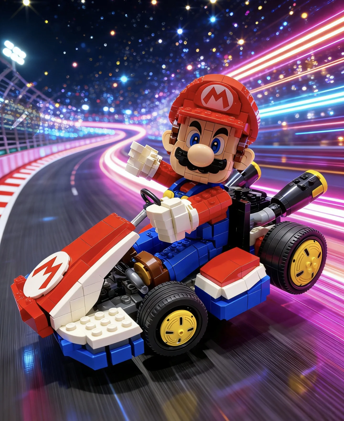 Креативные строительные блоки для картинга, серия Popkart, модель для сборки, игрушка-конструктор, подарок для детей и взрослых
Креативные строительные блоки для картинга, серия Popkart, модель для сборки, игрушка-конструктор, подарок для детей и взрослых