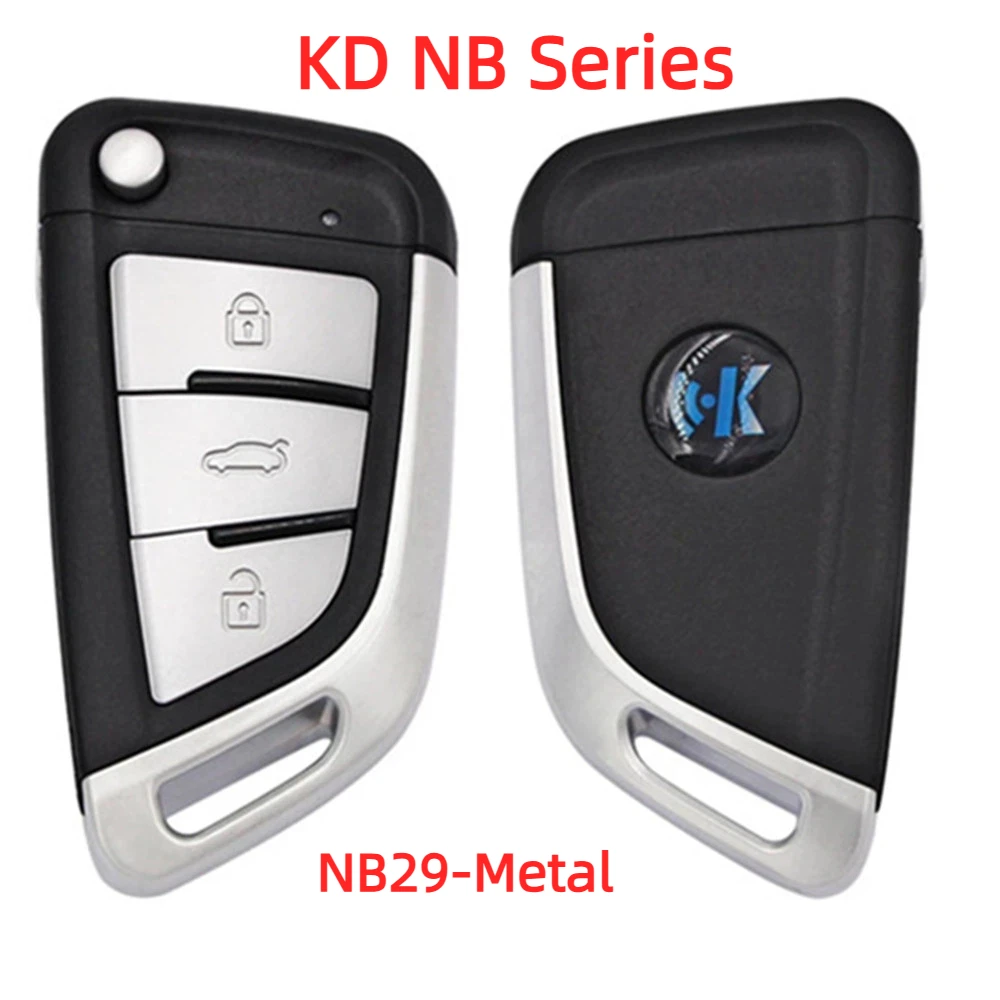 1PC KEYDIY NB29 3 Buttons Metal Universal KD Remote Car Key NB Series Auto for KD900/KD-X2 MINI/KD-MAX Programmer Tool
1PC KEYDIY NB29 3 Buttons Metal Universal KD Remote Car Key NB Series Auto for KD900/KD-X2 MINI/KD-MAX Programmer Tool