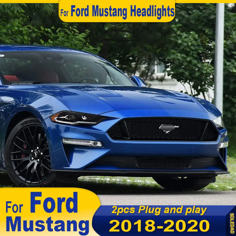 Светодиодный фонарь для автомобиля Ford Mustang 2018 2019 2020, фара Mustang DRL, указатель поворота, дальний свет, линза проектора Angel Eye
Светодиодный фонарь для автомобиля Ford Mustang 2018 2019 2020, фара Mustang DRL, указатель поворота, дальний свет, линза проектора Angel Eye