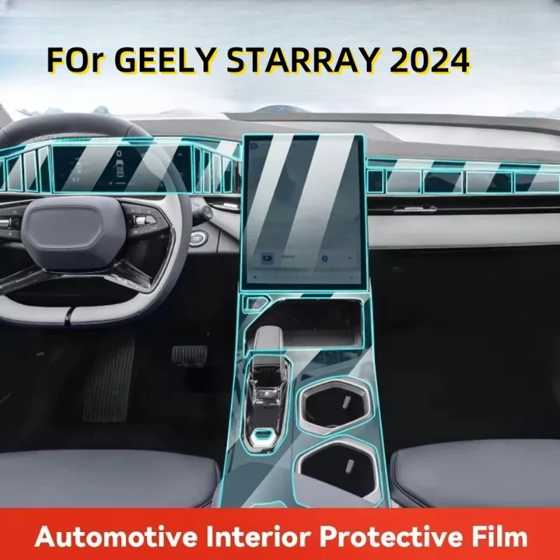 Sticker TPU Film For GEELY STARRAY 2024 Transparent Protective Film Car Interior Central Control Navigation Panel Accessories
Sticker TPU Film For GEELY STARRAY 2024 Transparent Protective Film Car Interior Central Control Navigation Panel Accessories
