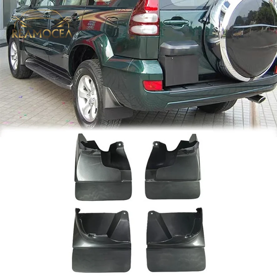 Reamocea 1Pc Black Mudguard For Toyota Land Cruiser Prado LC120 2003-2009 Front/Rear Mudflaps Mudguards Car Accessories
Reamocea 1Pc Black Mudguard For Toyota Land Cruiser Prado LC120 2003-2009 Front/Rear Mudflaps Mudguards Car Accessories
