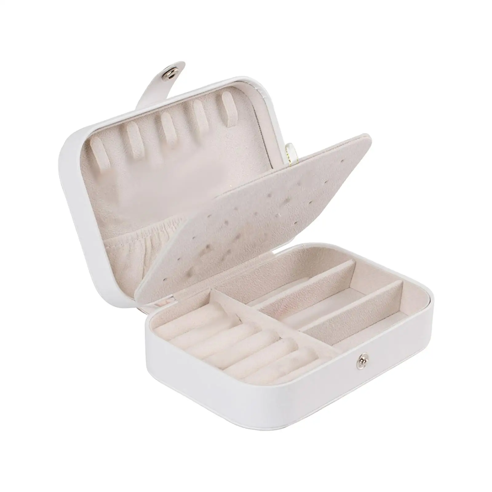 Jewelry Organizer Box Lightweight PU Leather for Earrings Watch Anniversary
Jewelry Organizer Box Lightweight PU Leather for Earrings Watch Anniversary