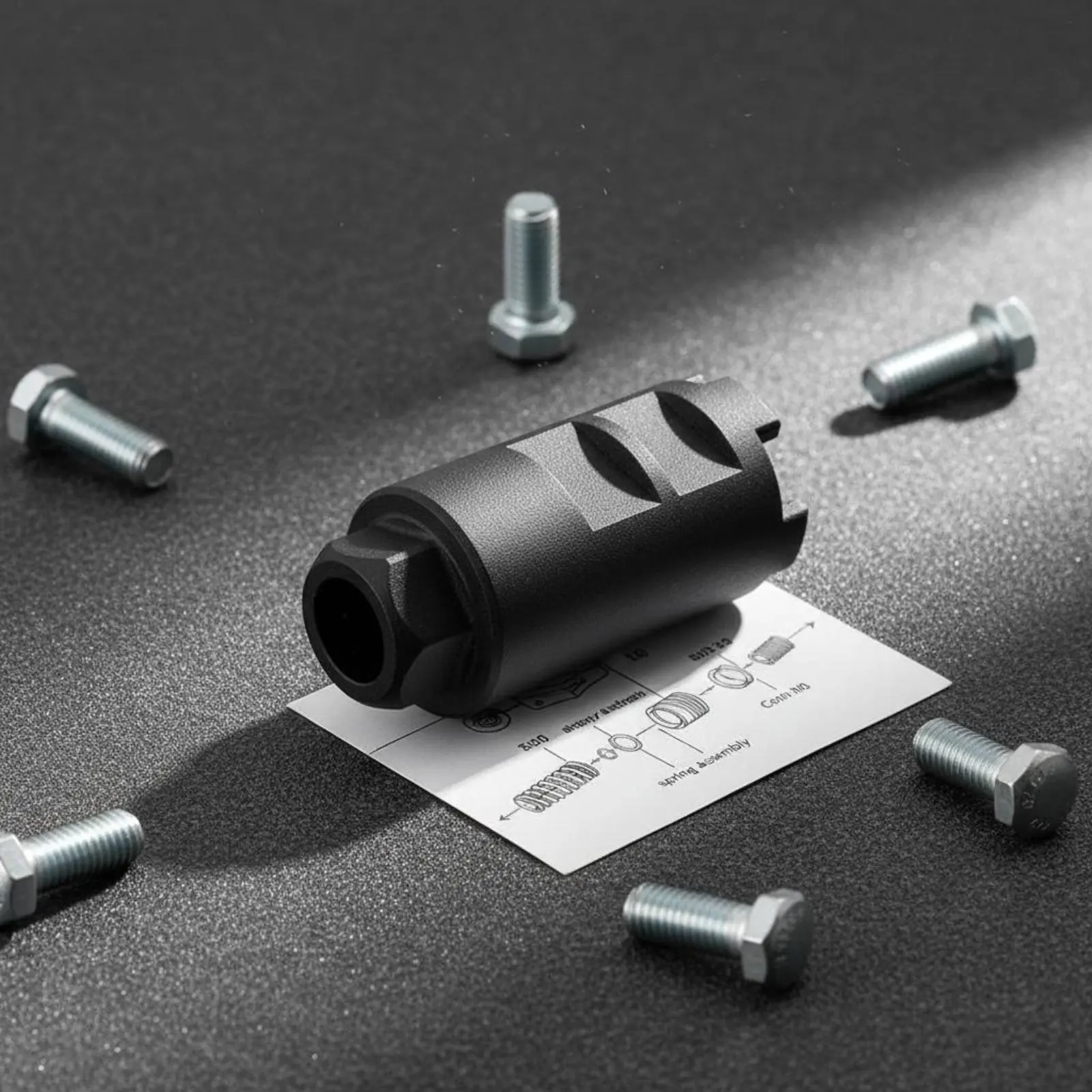 Rear Damping Coil Removal Tool Portable Shock Absorber Adjustment Spanner Castle Nut Wrench Socket Black Oxide Finish
Rear Damping Coil Removal Tool Portable Shock Absorber Adjustment Spanner Castle Nut Wrench Socket Black Oxide Finish