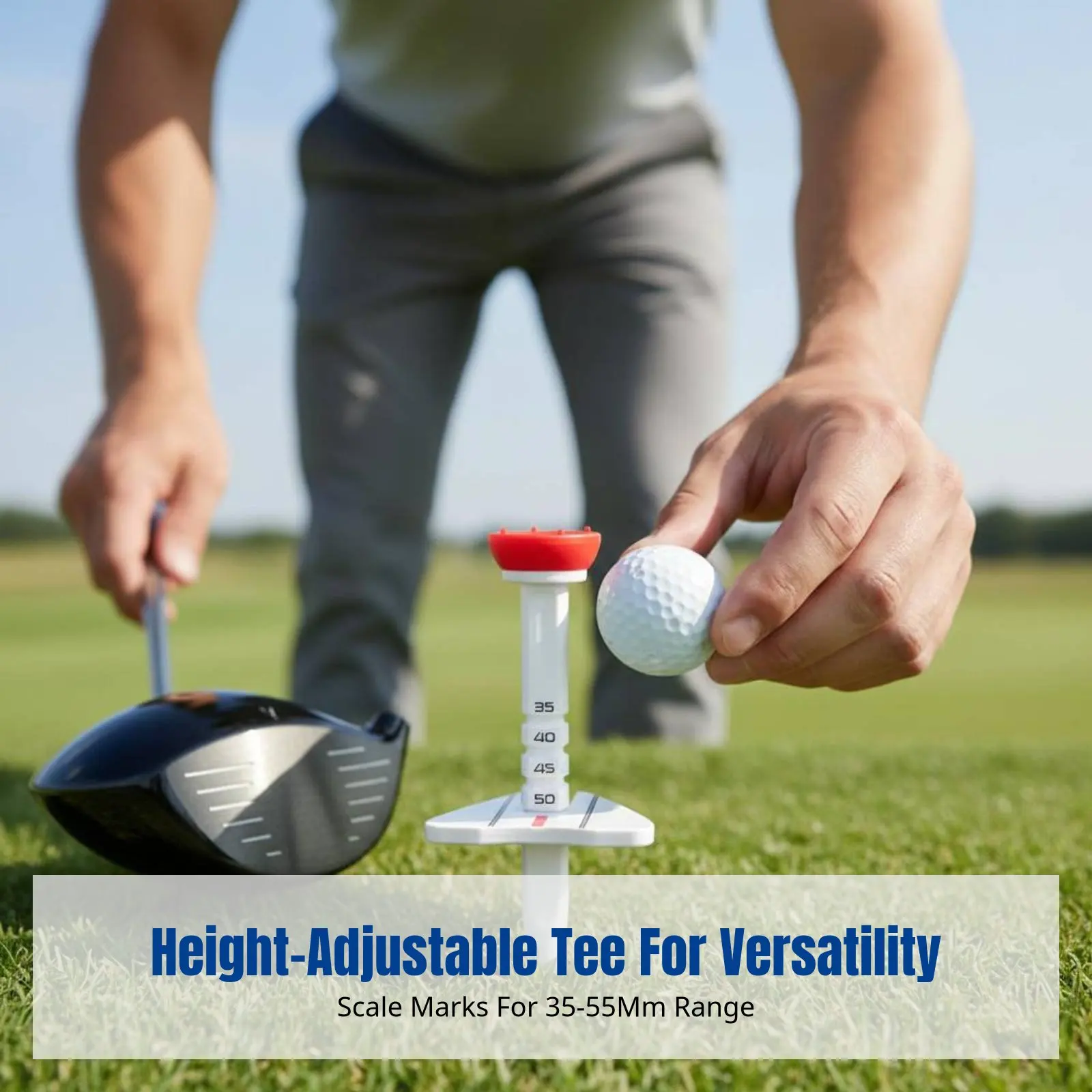 Sports Ball Tee, Adjustable Height, Multifunctional, Scale Marked, Random Color
Sports Ball Tee, Adjustable Height, Multifunctional, Scale Marked, Random Color