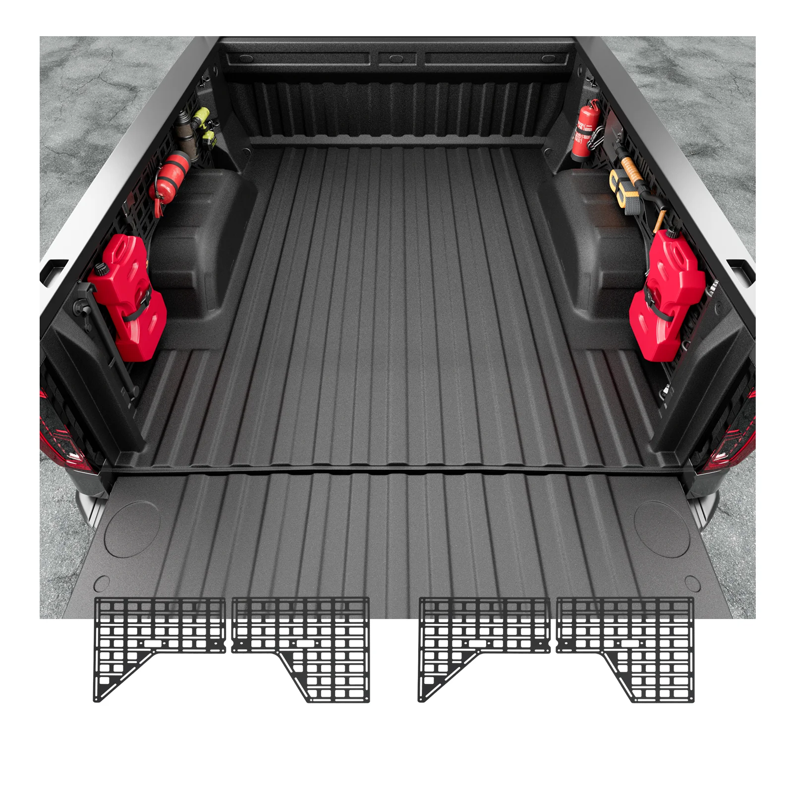 Side Bed Molle Panel Compatible With 2019-2024 Chevrolet Silverado Durable Carbon Steel Tactical Panel
Side Bed Molle Panel Compatible With 2019-2024 Chevrolet Silverado Durable Carbon Steel Tactical Panel