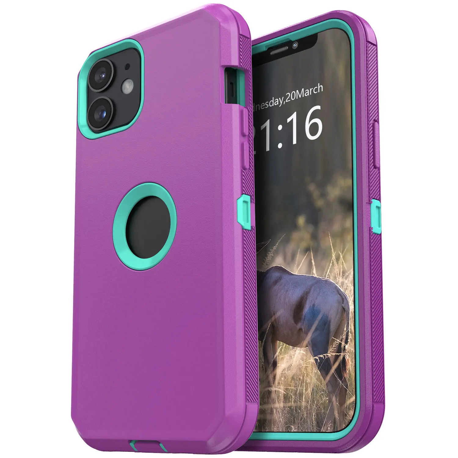 Purple For iPhone 11 Pro Max 11 Pro 11 Case Heavy Duty Shockproof Hard Protective Rugged Hybrid 3in1 Layers Phone Cover
Purple For iPhone 11 Pro Max 11 Pro 11 Case Heavy Duty Shockproof Hard Protective Rugged Hybrid 3in1 Layers Phone Cover