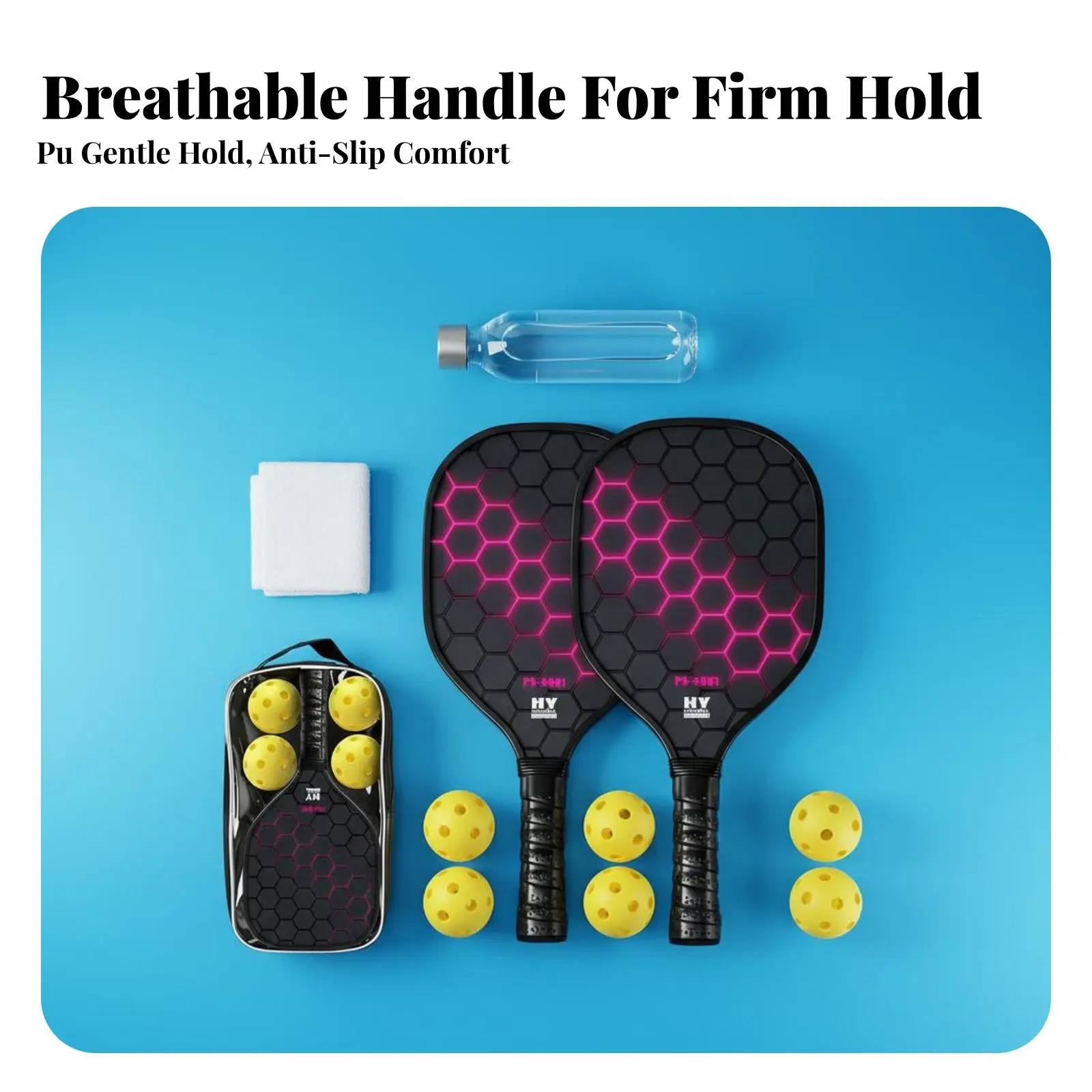 Ракетки для пиклбола из стекловолокна: сбалансированная мощность и контроль, увеличенная зона удара, противоскользящие, для игры на заднем дворе
Ракетки для пиклбола из стекловолокна: сбалансированная мощность и контроль, увеличенная зона удара, противоскользящие, для игры на заднем дворе