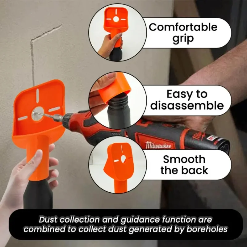 Universal Drill Dust Collector Anti-Dust Drill Attachment for Power Tools Portable Drill Bit Dust Catcher for Home Renovation
Universal Drill Dust Collector Anti-Dust Drill Attachment for Power Tools Portable Drill Bit Dust Catcher for Home Renovation