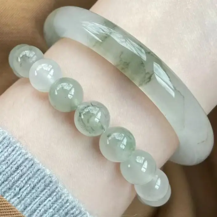 New Chinese style Tianshan Cuiyuan bracelet, flower half-mountain half-water women's beauty bracelet, ancient Hanfu cheongsam ve
New Chinese style Tianshan Cuiyuan bracelet, flower half-mountain half-water women's beauty bracelet, ancient Hanfu cheongsam ve