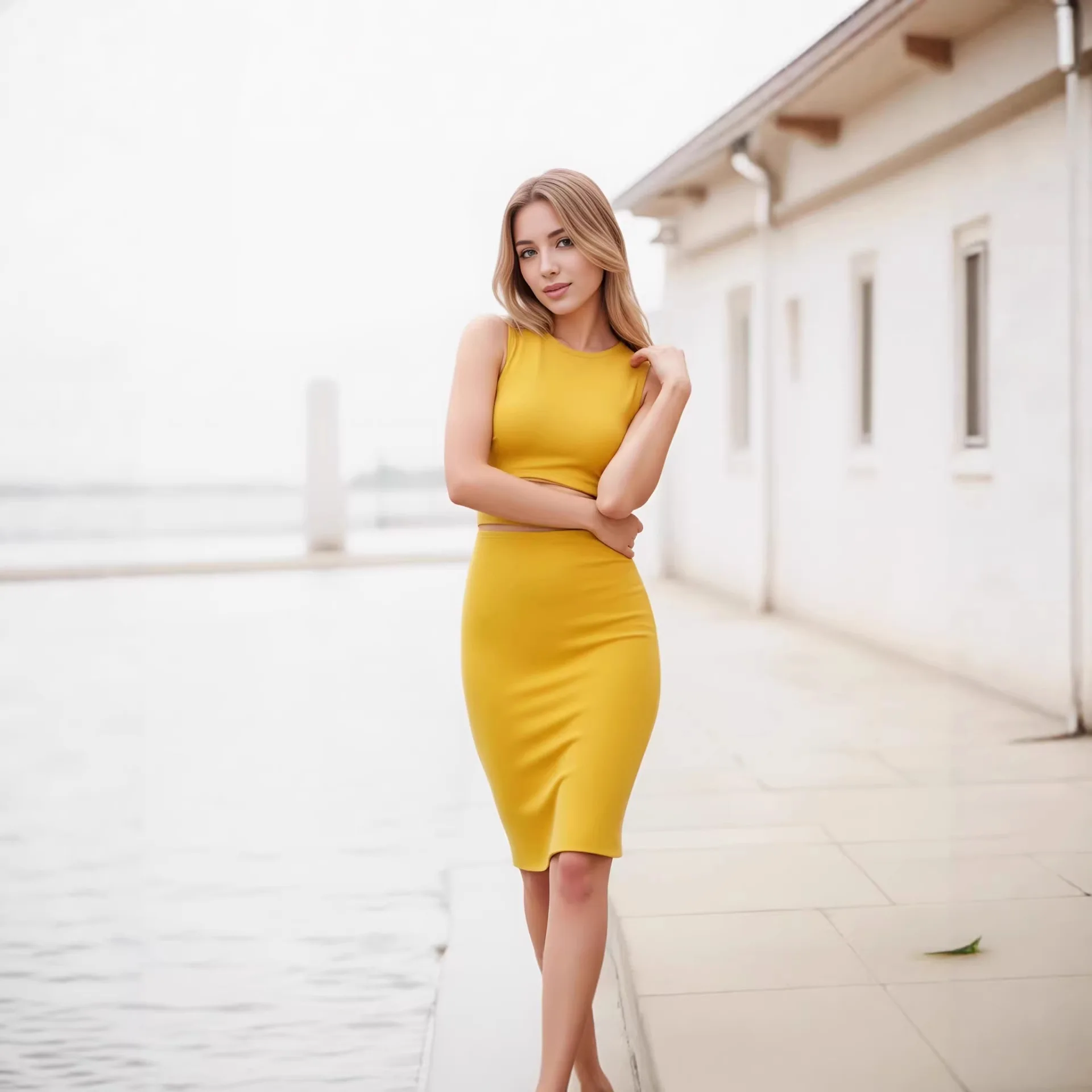Orange Strapless Knee-Length Wrap Dress Sexy Tight Fitting Casual Vacation Women's Dress High Waist Knitted Dress CityWalk
Orange Strapless Knee-Length Wrap Dress Sexy Tight Fitting Casual Vacation Women's Dress High Waist Knitted Dress CityWalk