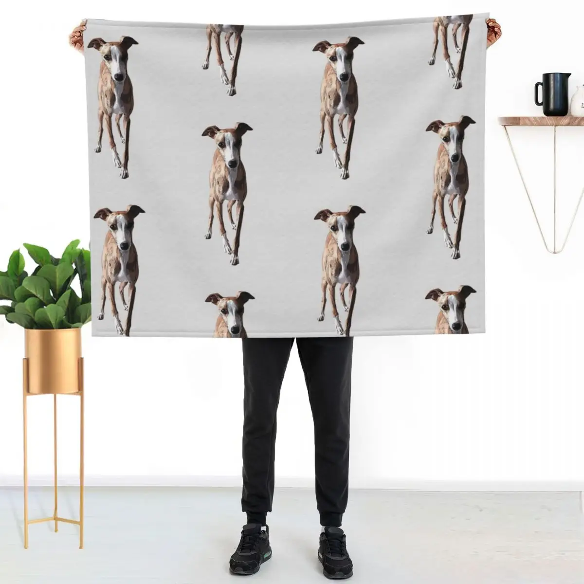 Whippet Throw Blanket Durable Warm Blanket for Daily Home Use
Whippet Throw Blanket Durable Warm Blanket for Daily Home Use