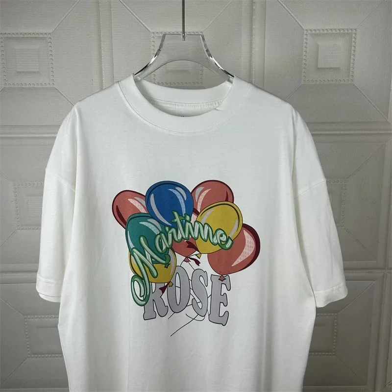 MARTINE ROSE White T-Shirt Men Women Balloon Letter Logo Printing Oversized T Shirt Top Tees
MARTINE ROSE White T-Shirt Men Women Balloon Letter Logo Printing Oversized T Shirt Top Tees
