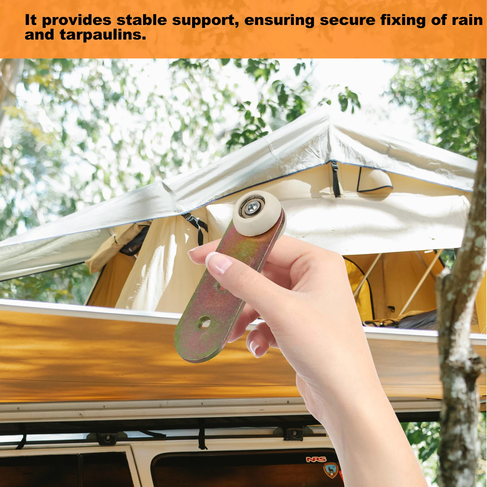 Heavy Duty Roller for Hanging Tarps Side Curtains Trailer Replacement Parts Galvanized Wheels Pulley Block Durable Easy
Heavy Duty Roller for Hanging Tarps Side Curtains Trailer Replacement Parts Galvanized Wheels Pulley Block Durable Easy