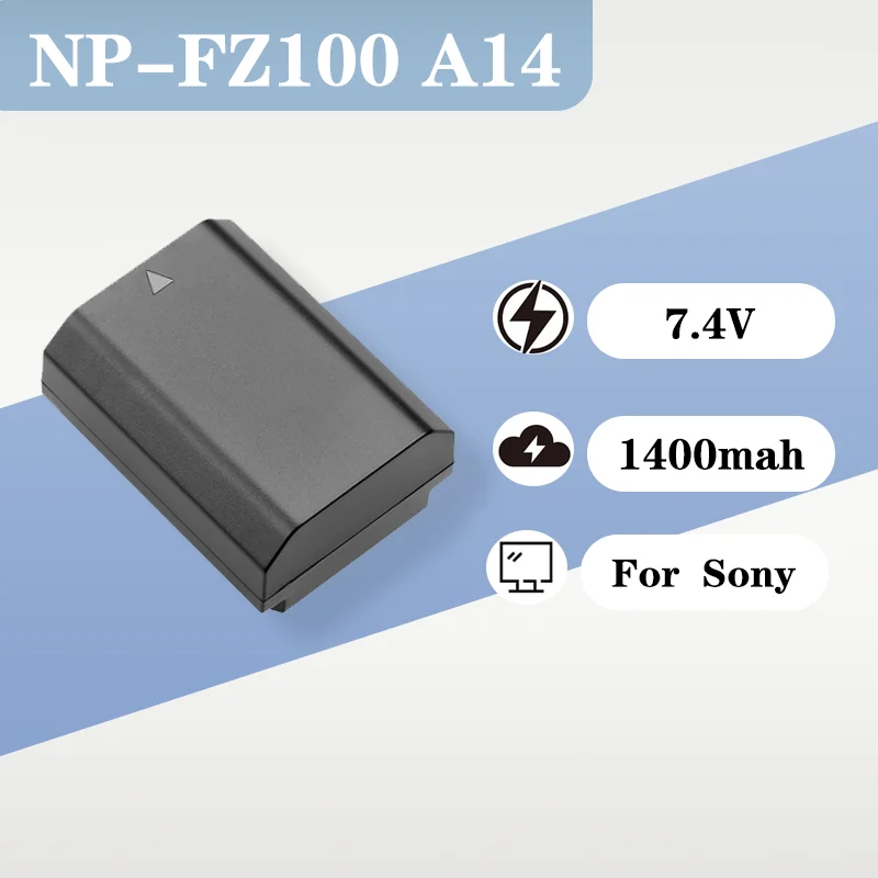 Rechargeable NP FZ100 7.4V 1400mAh For Sony A7M4 S3 R4 A7C FX3 ZVE1 A7M3 Camera
Rechargeable NP FZ100 7.4V 1400mAh For Sony A7M4 S3 R4 A7C FX3 ZVE1 A7M3 Camera