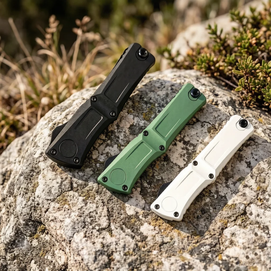 Высококачественный тактический складной нож EDC OTF из стали M390 с алюминиевой рукоятью, инструмент для выживания на природе, многофункциональный карманный нож
Высококачественный тактический складной нож EDC OTF из стали M390 с алюминиевой рукоятью, инструмент для выживания на природе, многофункциональный карманный нож