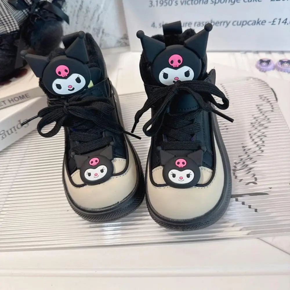 Sanrio Kuromi Girls Ins Casual Shoes New Style Cartoon Fashion Sneakers Kawaii Cute Comfortable Cotton Boots Y2K Gifts for Kids
Sanrio Kuromi Girls Ins Casual Shoes New Style Cartoon Fashion Sneakers Kawaii Cute Comfortable Cotton Boots Y2K Gifts for Kids