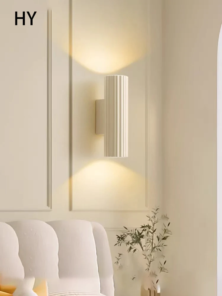 Led Wall Lamp Cream Style Bedroom Bedside Light Minimalist Design Living Room Background Lighting Fixture Home Decoration
Led Wall Lamp Cream Style Bedroom Bedside Light Minimalist Design Living Room Background Lighting Fixture Home Decoration
