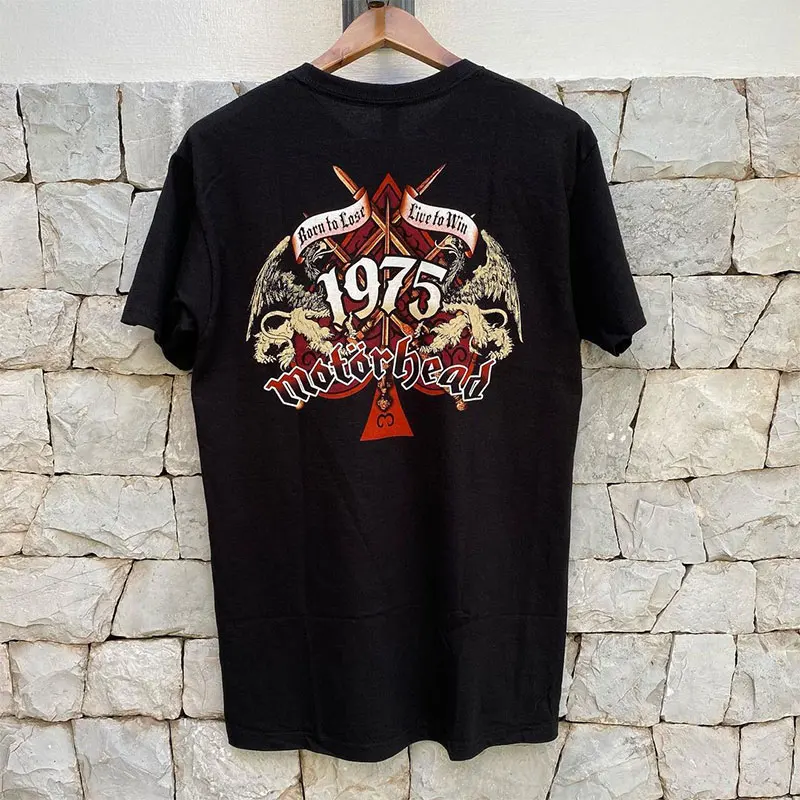 Motorcycle Band Heavy Metal Rock Pure Cotton Short-sleeved American High Street Retro Men's and Women's Drop-shoulder T-shirt
Motorcycle Band Heavy Metal Rock Pure Cotton Short-sleeved American High Street Retro Men's and Women's Drop-shoulder T-shirt