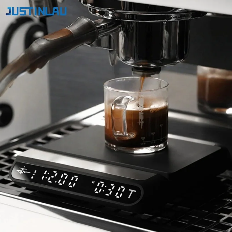 JUSTINLAU Formula Smart Coffee Scale High-precision Pour Over Drip Coffee Scale with LED Display&Heat Insulated Pad Barista Tool
JUSTINLAU Formula Smart Coffee Scale High-precision Pour Over Drip Coffee Scale with LED Display&Heat Insulated Pad Barista Tool