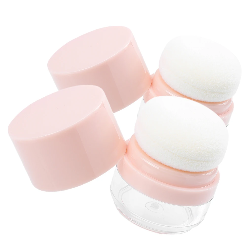 2 pcs Loose Powder Empty Box Mini Travel Containers Tight Seal Portable Cosmetics Bulk Puff Storage Makeup Case
2 pcs Loose Powder Empty Box Mini Travel Containers Tight Seal Portable Cosmetics Bulk Puff Storage Makeup Case