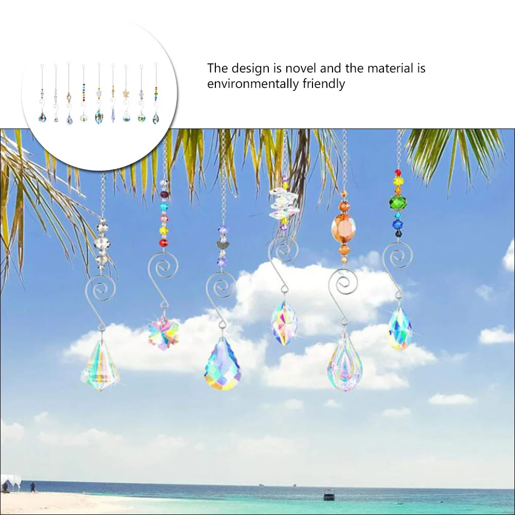 9 шт. хрустальные ловцы солнца, декоративные подвесные кристаллы, простые в эксплуатации, красивые радуги, домашний декор, хрустальные ловцы солнца
9 шт. хрустальные ловцы солнца, декоративные подвесные кристаллы, простые в эксплуатации, красивые радуги, домашний декор, хрустальные ловцы солнца