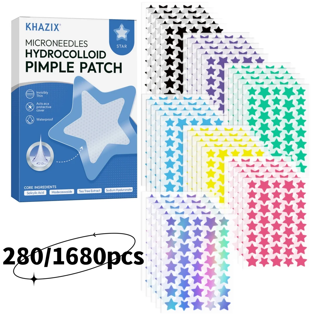 280/1680pcs large-sized star acne patches, cute cartoon style, photo decoration, back-to-school decoration tool
280/1680pcs large-sized star acne patches, cute cartoon style, photo decoration, back-to-school decoration tool