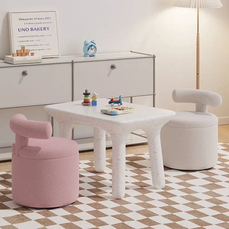 Small Lamb Fleece Backrest Chair, Storage Stool, Sofa Companion, Bedroom Chair, Space-saving Box Design
Small Lamb Fleece Backrest Chair, Storage Stool, Sofa Companion, Bedroom Chair, Space-saving Box Design