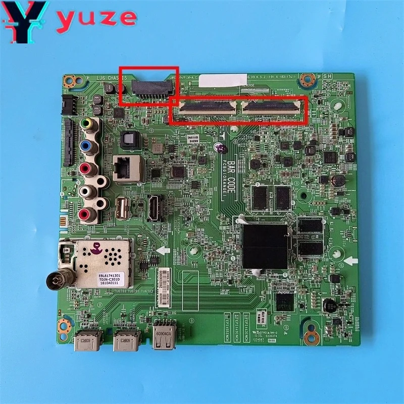 Good Test EAX66804605 For LG 55UH668V Main Board 55UH650V 55UH661V LC550EGG EAX66804605 (1.1) Motherboard
Good Test EAX66804605 For LG 55UH668V Main Board 55UH650V 55UH661V LC550EGG EAX66804605 (1.1) Motherboard
