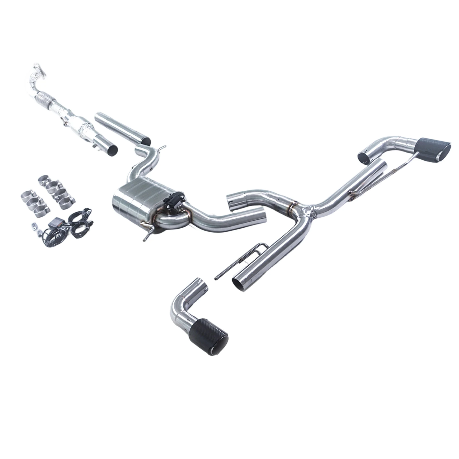 The GFC is suitable for the Volkswagen Golf 6GTI MK6 2.0T Catted downspout +Catback with valve exhaust system
The GFC is suitable for the Volkswagen Golf 6GTI MK6 2.0T Catted downspout +Catback with valve exhaust system