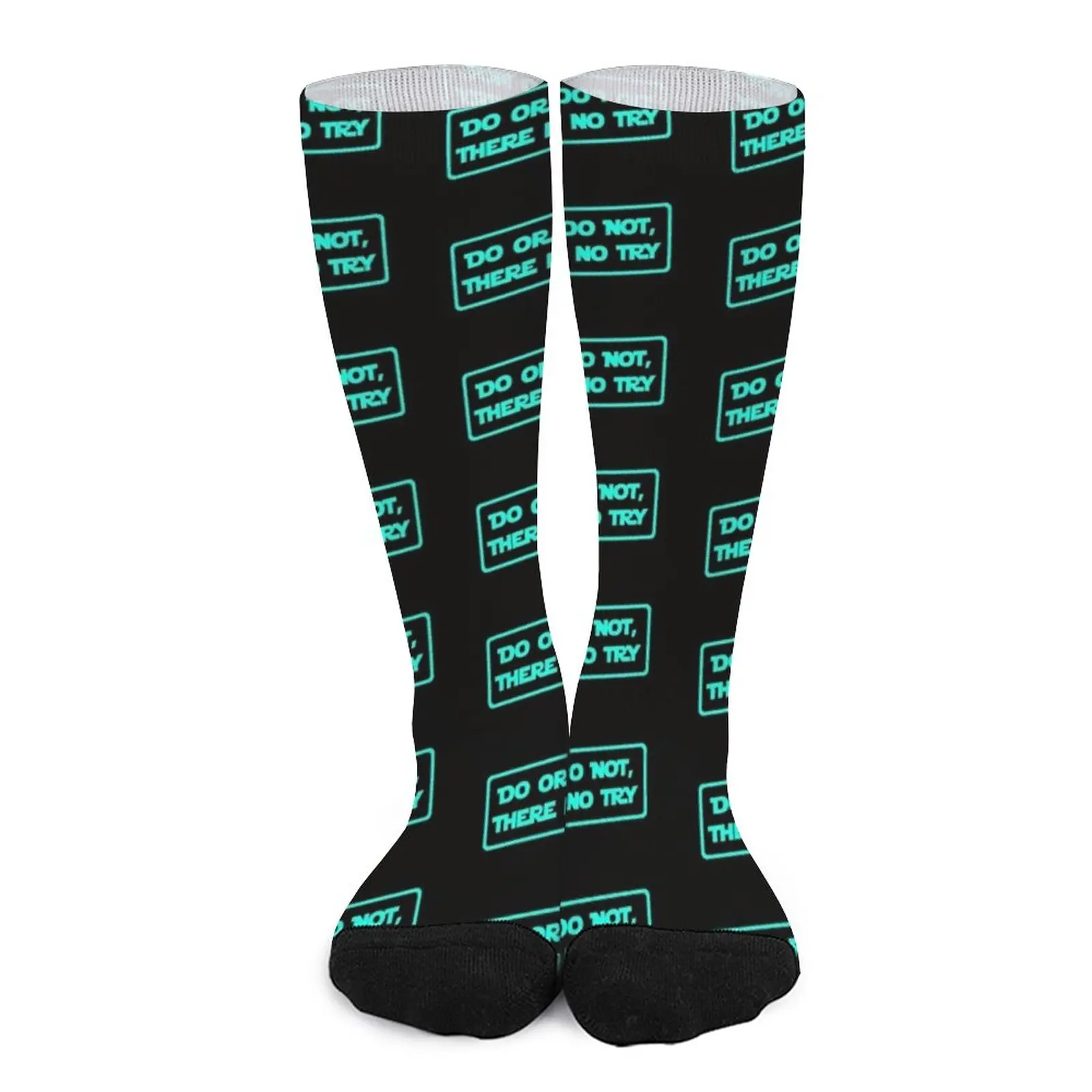 Do or do not, there is no try... (Sky Blue) Socks Socks Women Women's socks high black socks
Do or do not, there is no try... (Sky Blue) Socks Socks Women Women's socks high black socks