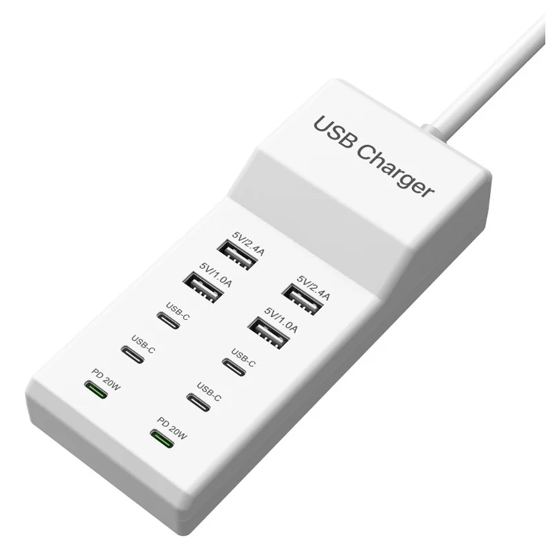 10-Port USB C Charging Dock Station Desktop USB PD Fast Charger For Multiple Devices Fast USB Power Strip US Plug
10-Port USB C Charging Dock Station Desktop USB PD Fast Charger For Multiple Devices Fast USB Power Strip US Plug