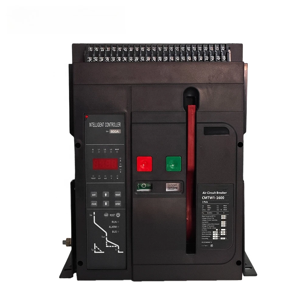 Fixed Type 3 4 Pole 800Amp 400A 600A 630A 800A 1000A 1600A ACB 3P 4p Industrial Control Air Circuit Breaker
Fixed Type 3 4 Pole 800Amp 400A 600A 630A 800A 1000A 1600A ACB 3P 4p Industrial Control Air Circuit Breaker