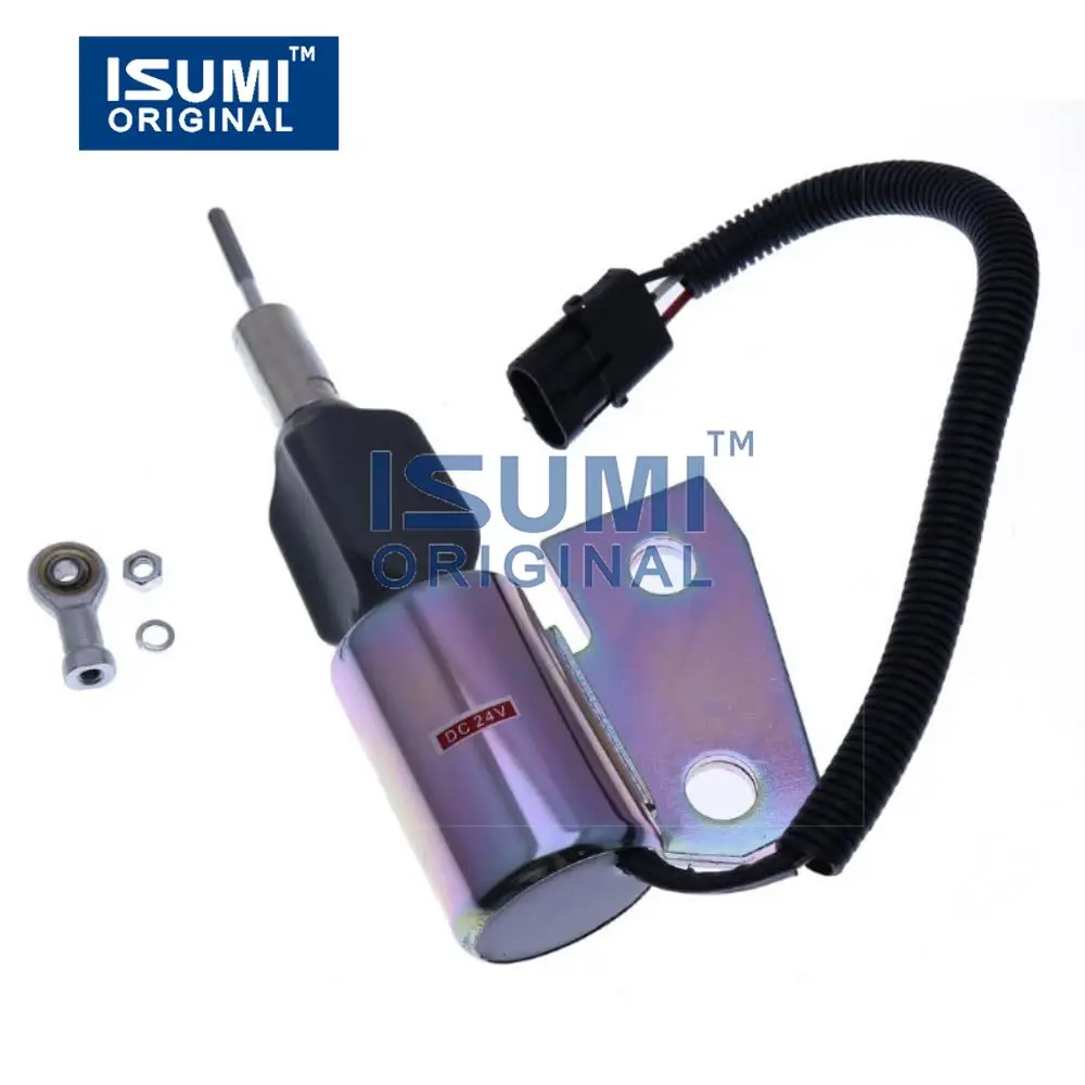 24V Stop Solenoid SA-4941-24 3991168 3964628 for Excavator R130 Engine 4BT
24V Stop Solenoid SA-4941-24 3991168 3964628 for Excavator R130 Engine 4BT