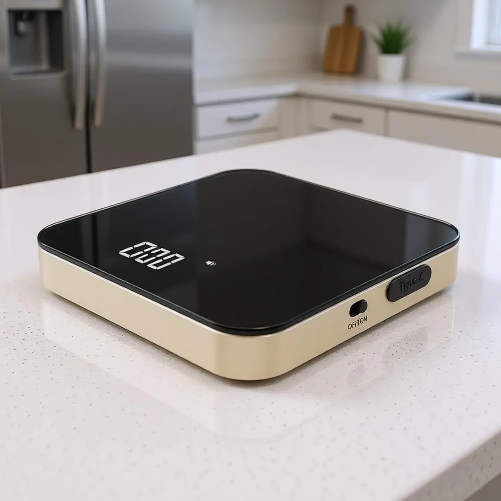 Весы USB-C с функцией подзарядки, точность 2 кг/0,1 г, для заваривания кофе методом пуровер, портативные цифровые кухонные весы с автоматическим таймером (черные)
Весы USB-C с функцией подзарядки, точность 2 кг/0,1 г, для заваривания кофе методом пуровер, портативные цифровые кухонные весы с автоматическим таймером (черные)