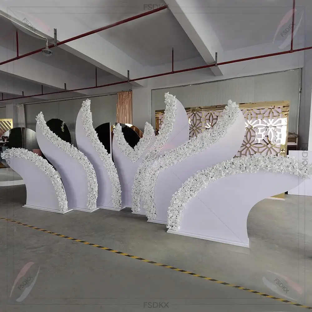 White PVC Wedding Backdrop Events Party Decorations Stage Wall Occasions Furniture Supplies
White PVC Wedding Backdrop Events Party Decorations Stage Wall Occasions Furniture Supplies