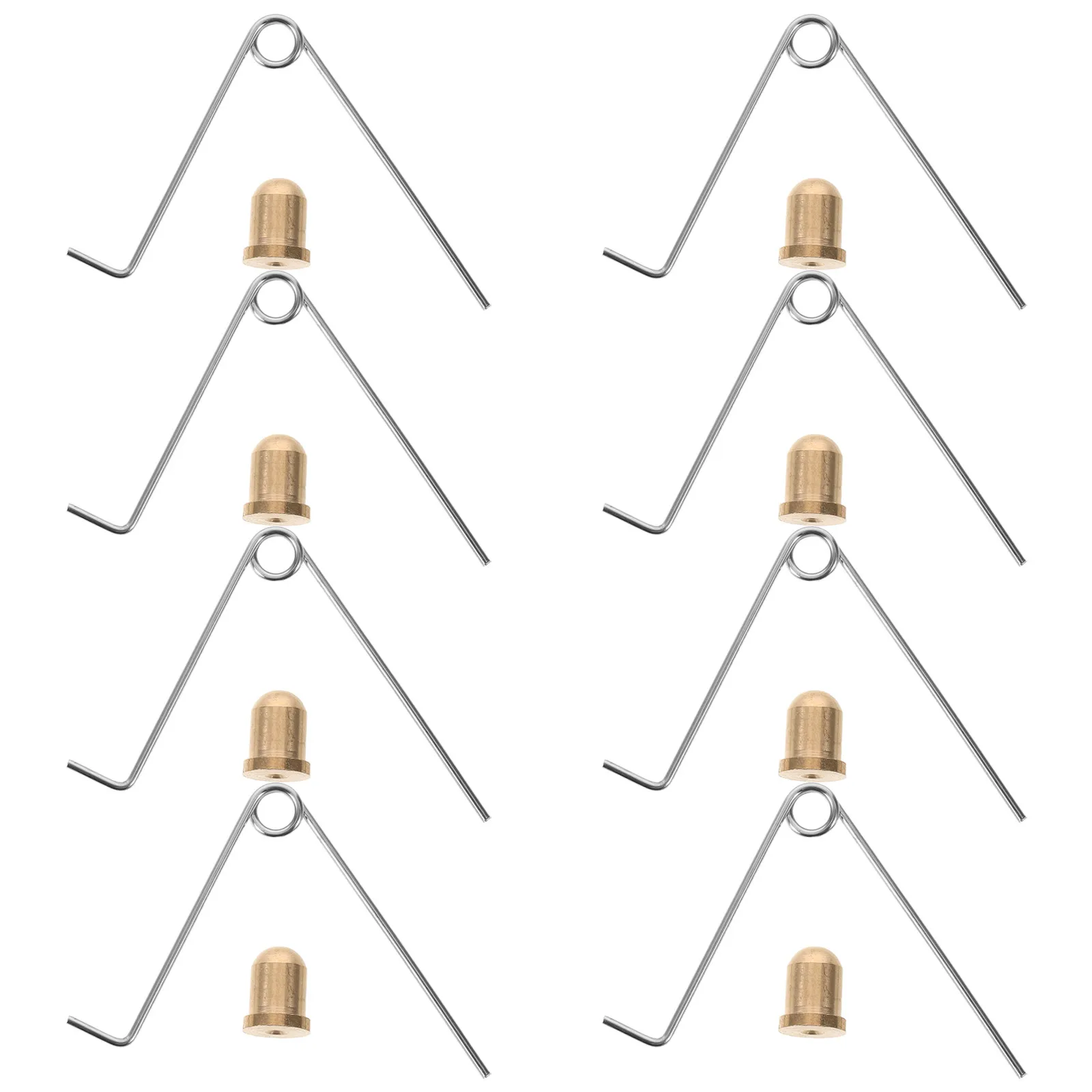 8Pcs Fishing Chair Replacement V Shape Spring Clips Copper Push Button Pins 2.2x0.35x0.35 Fishing Stool Leg Locking Mechanism
8Pcs Fishing Chair Replacement V Shape Spring Clips Copper Push Button Pins 2.2x0.35x0.35 Fishing Stool Leg Locking Mechanism