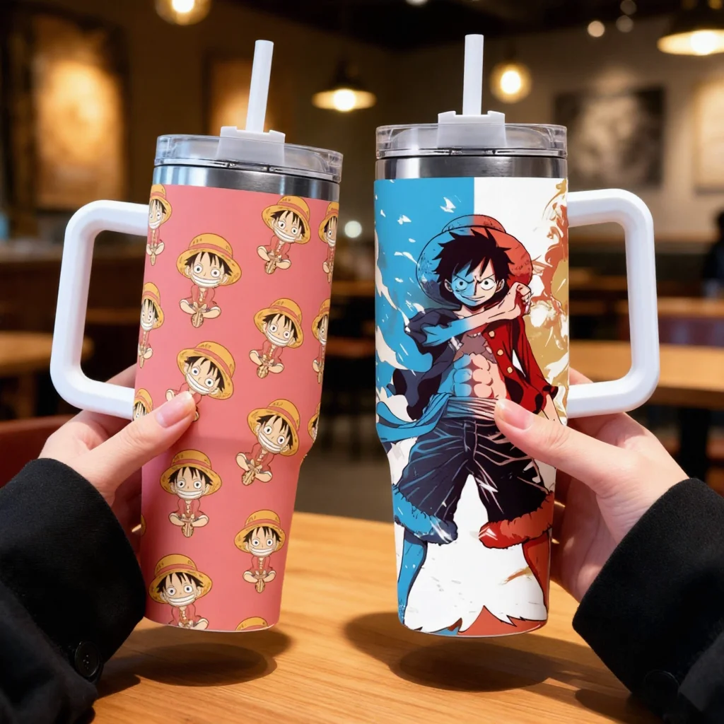 1200ML One Piece Insulated Water Bottle Luffy Zoro 316 Food Grade Stainless Steel With Handle For Car Cup Coffee Travel Ice Mug
1200ML One Piece Insulated Water Bottle Luffy Zoro 316 Food Grade Stainless Steel With Handle For Car Cup Coffee Travel Ice Mug