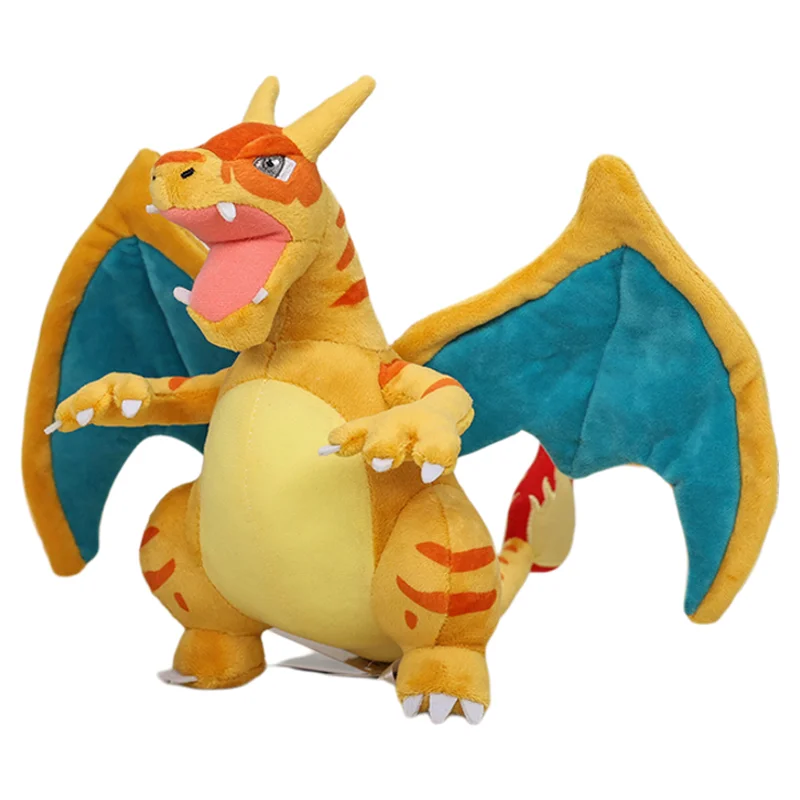 9-дюймовая новая плюшевая игрушка Pokemon Charizard с узорами предохранителя дракона, мягкая кукла в подарок
9-дюймовая новая плюшевая игрушка Pokemon Charizard с узорами предохранителя дракона, мягкая кукла в подарок