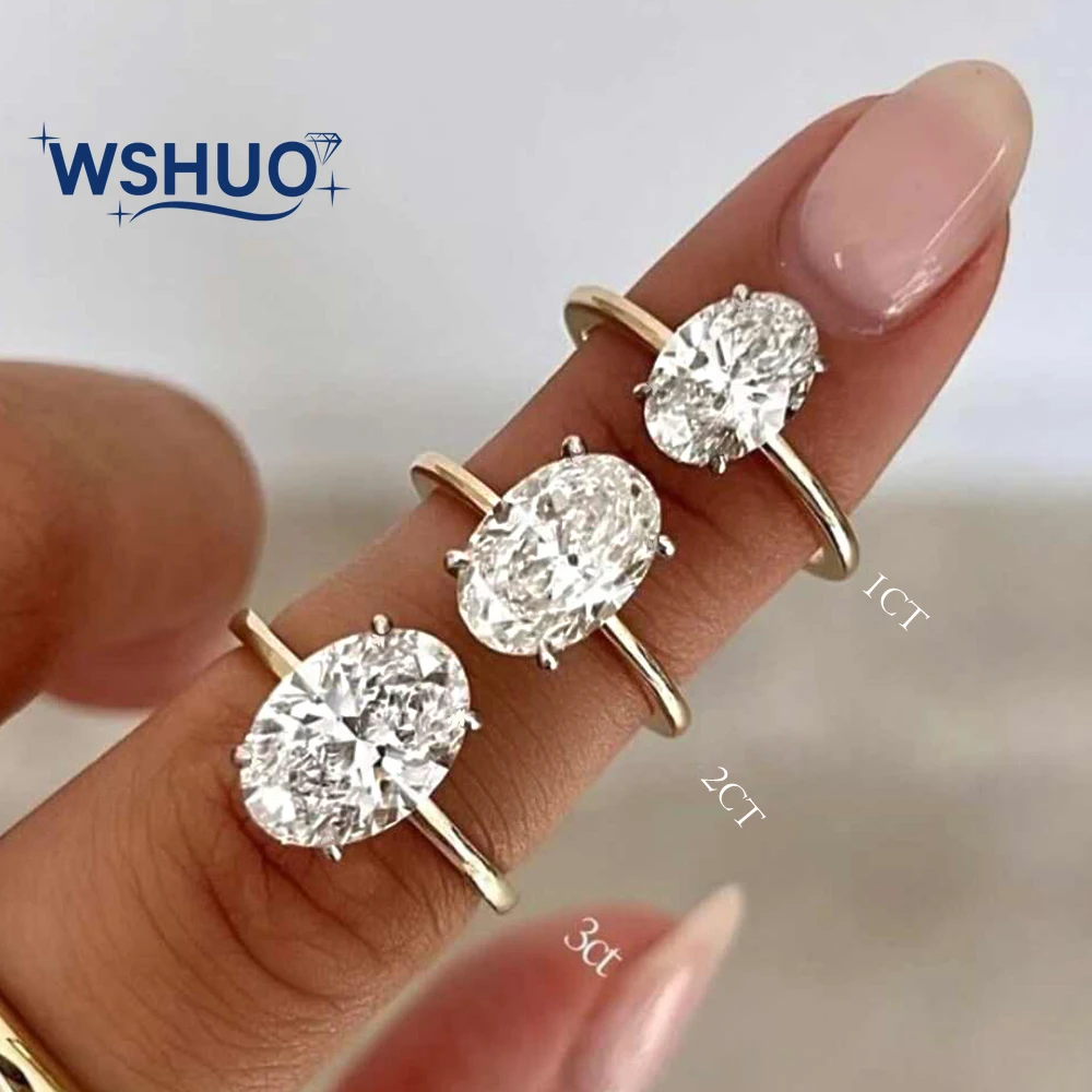 GRA Certified 1-4Carat Oval Cut Moissanite Engagement Rings for Women 925 Sterling Silver Solitaire Lab Diamond Wedding Ring
GRA Certified 1-4Carat Oval Cut Moissanite Engagement Rings for Women 925 Sterling Silver Solitaire Lab Diamond Wedding Ring