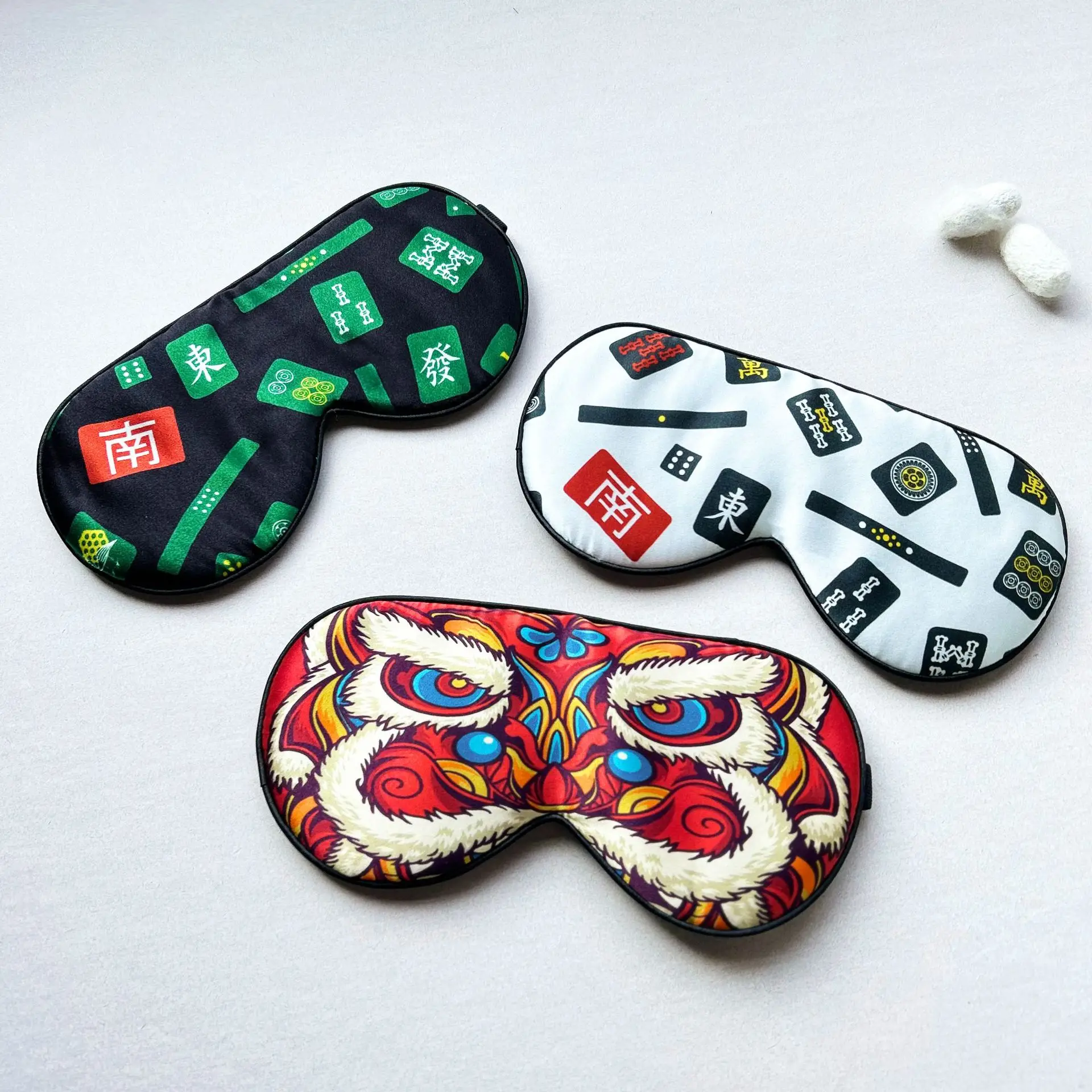 100% Pure Mulberry Silk Sleep Mask Stock Eye Mask Chinese Style Mahjong Printed Sleep Light Blocking Eye Mask
100% Pure Mulberry Silk Sleep Mask Stock Eye Mask Chinese Style Mahjong Printed Sleep Light Blocking Eye Mask
