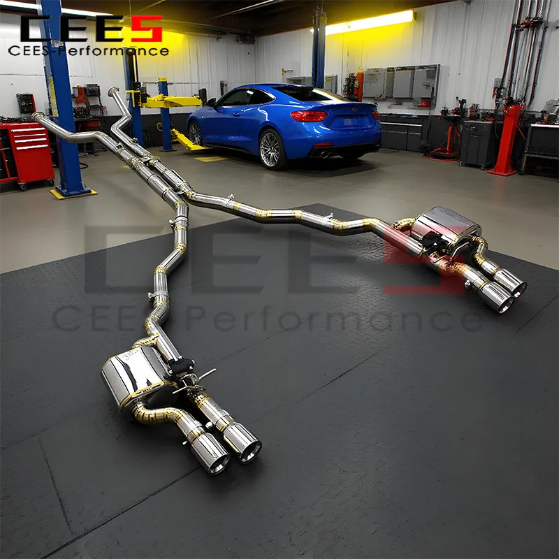 CEES for BMW M6 E63 V10 5.0L 2006-2010 Catback Exhaust System Valvetronic Car Exhaust Pipe Muffler Electronic valve
CEES for BMW M6 E63 V10 5.0L 2006-2010 Catback Exhaust System Valvetronic Car Exhaust Pipe Muffler Electronic valve