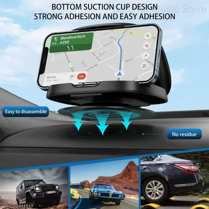 Suction Cup Phone Brackets For Car Center Console Anti-Slip Stable Navigation Stand For Automobile Universal Mobile Phone Stands
Suction Cup Phone Brackets For Car Center Console Anti-Slip Stable Navigation Stand For Automobile Universal Mobile Phone Stands
