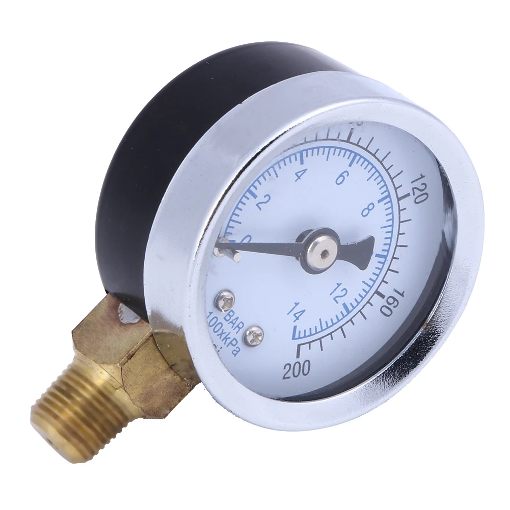 Манометр для компрессора 0-200 PSI, гидравлический манометр, 1/8 дюйма NPT, для измерения давления сжатого воздуха
Манометр для компрессора 0-200 PSI, гидравлический манометр, 1/8 дюйма NPT, для измерения давления сжатого воздуха
