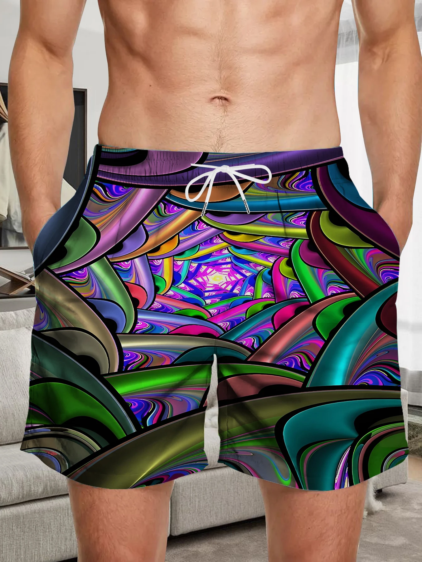 Men Summer Casual Shorts Full Digital Print Soft Polyester Quick Dry Beachwear
Men Summer Casual Shorts Full Digital Print Soft Polyester Quick Dry Beachwear